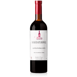 Bouteille BORDEAUX personnalisée NOEL